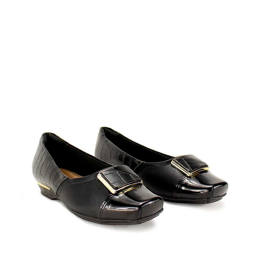 Mulher Manuel Alves Sapato | Sapato Mulher Piccadilly Preto