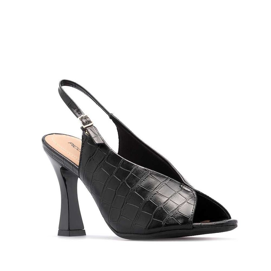 Mulher Manuel Alves Sandalia | Sandalia Mulher Piccadilly Preto