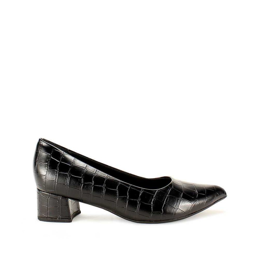 Mulher Manuel Alves Sapato | Sapato Mulher Piccadilly Preto