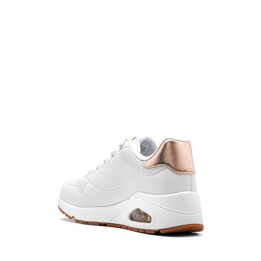 Mulher Manuel Alves Sapatilha | Sapatilhas Mulher Uno - Shimmer Away Skechers Branco