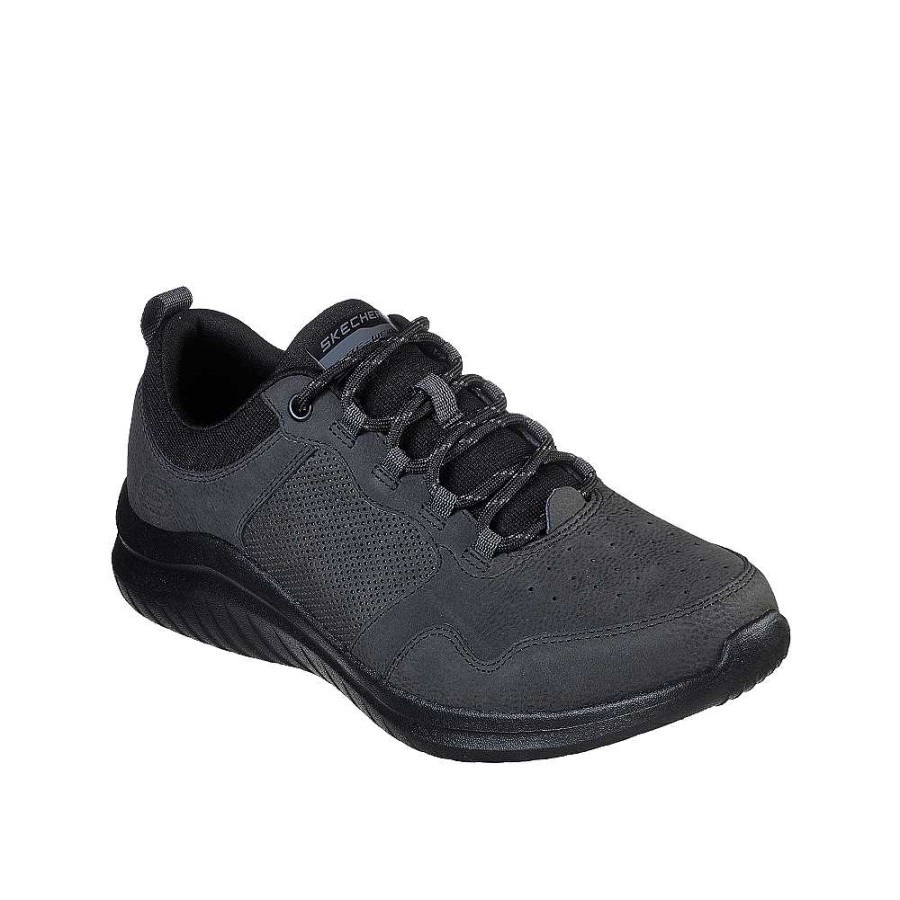 Homem Manuel Alves Sapatilha | Sapatilha Homem Ultra Flex 2.0 - Krinsin Skechers Preto