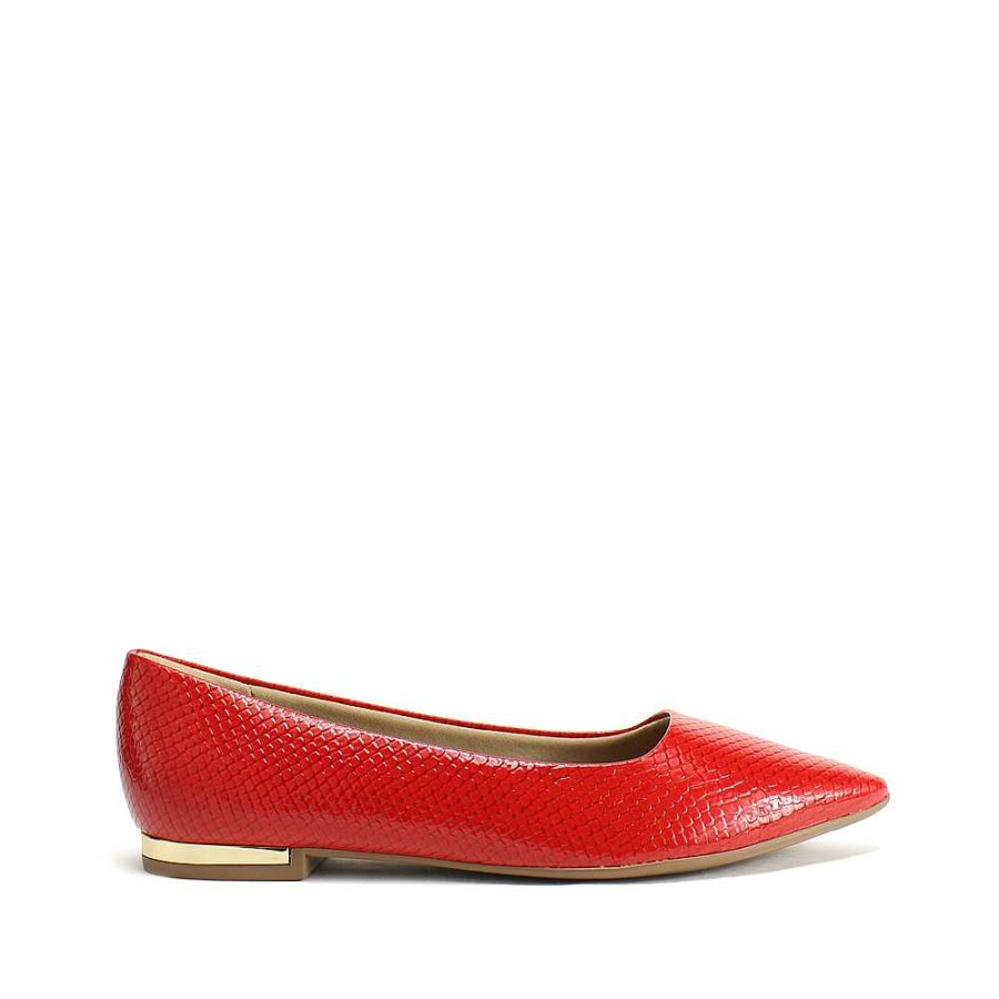 Mulher Manuel Alves Sapato | Sapato Mulher Piccadilly Vermelho