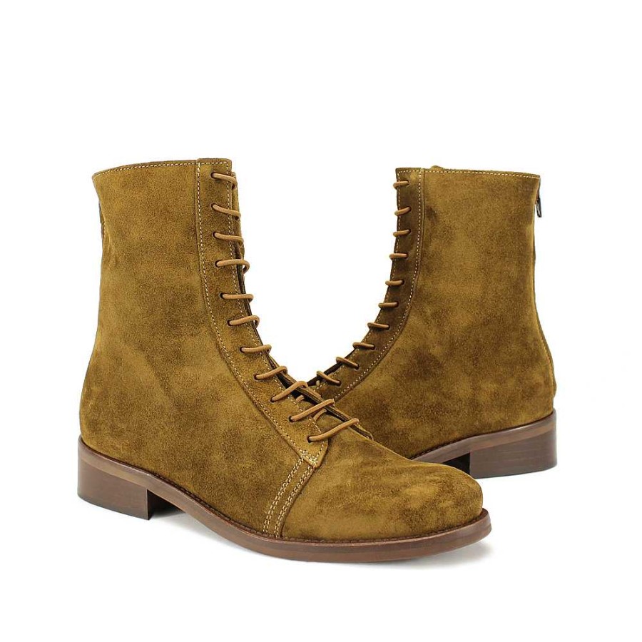 Mulher Manuel Alves Botim | Botim Mulher Dakota Boots Camel