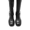 Mulher Manuel Alves Bota | Bota Biker De Mulher Manuel Alves Preto