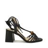 Mulher Manuel Alves Sandalia | Sandalia Mulher Stephanie Classic Preto