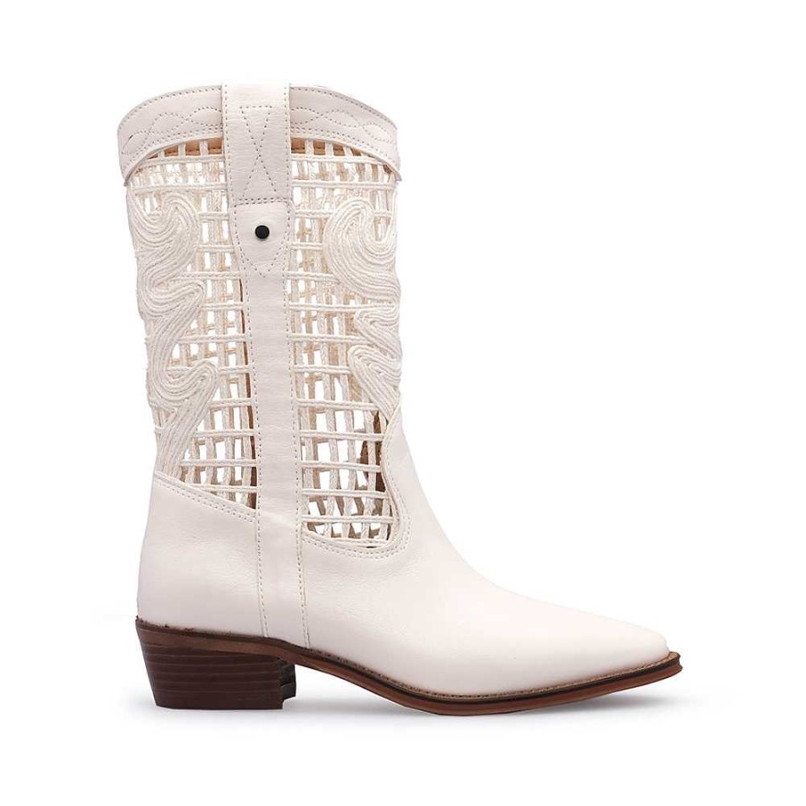 Mulher Manuel Alves Bota | Bota Mulher Alpe Team Branco