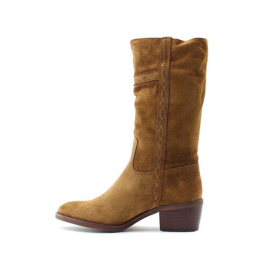 Mulher Manuel Alves Bota | Bota Mulher Dakota Boots Camel