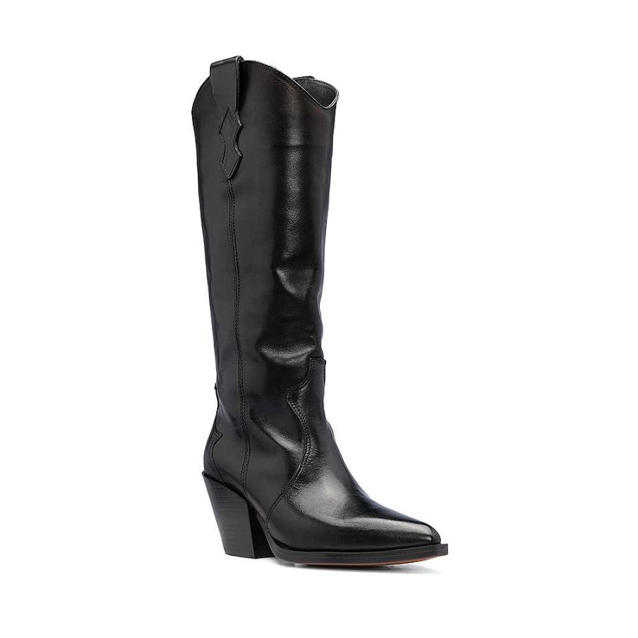 Mulher Manuel Alves Bota | Bota Mulher Alpe Team Preto