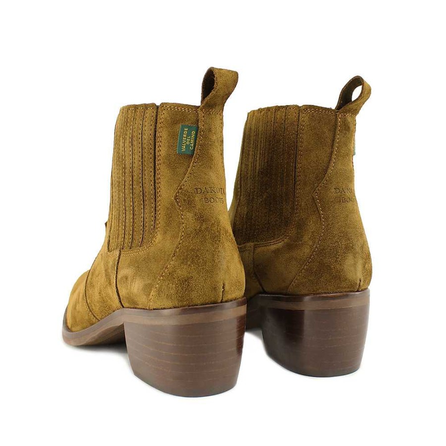 Mulher Manuel Alves Botim | Botim Mulher Dakota Boots Camel