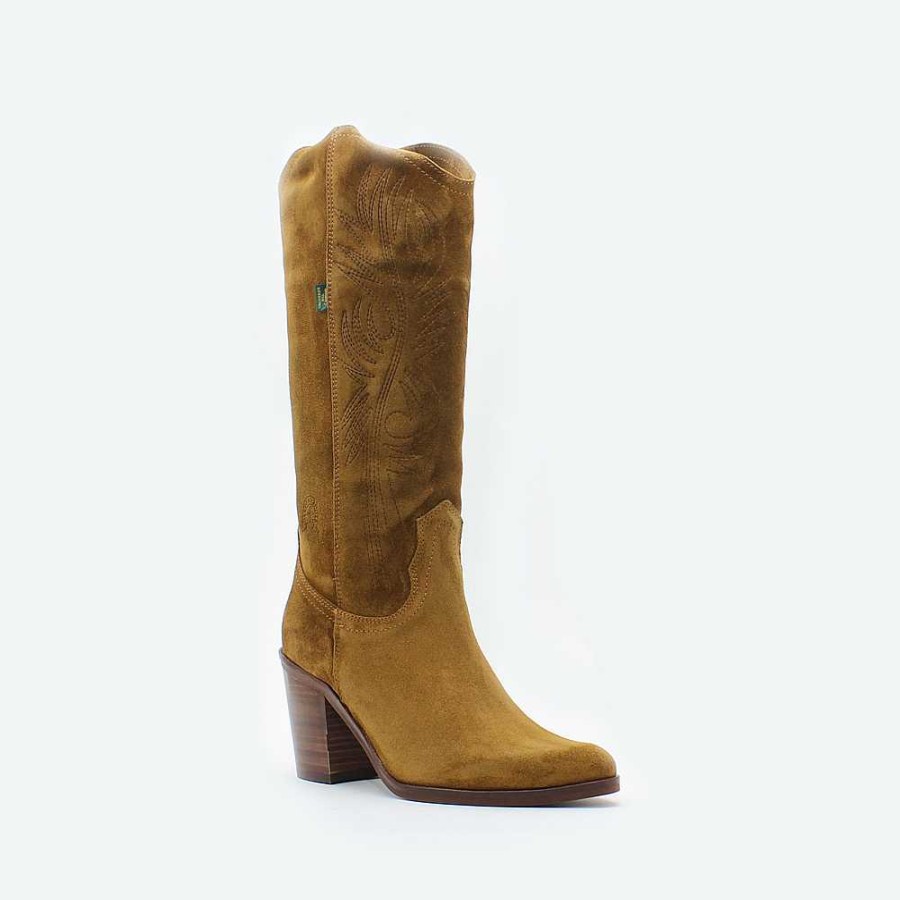 Mulher Manuel Alves Bota | Bota Mulher Dakota Boots Camel