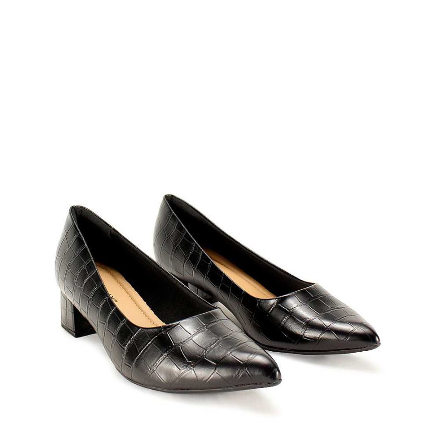 Mulher Manuel Alves Sapato | Sapato Mulher Piccadilly Preto