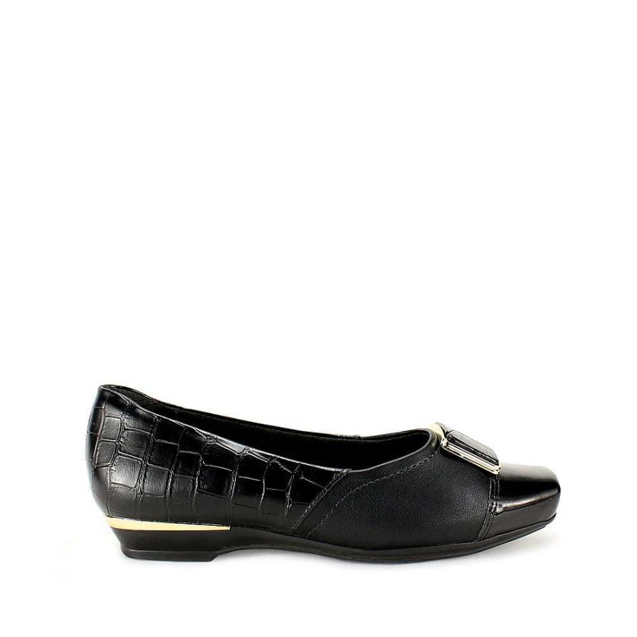 Mulher Manuel Alves Sapato | Sapato Mulher Piccadilly Preto