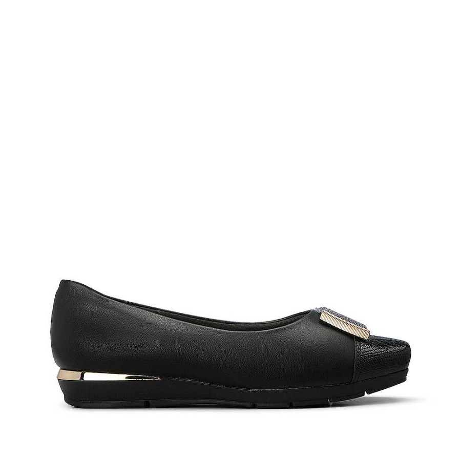 Mulher Manuel Alves Sapato | Sapato Mulher Piccadilly Preto