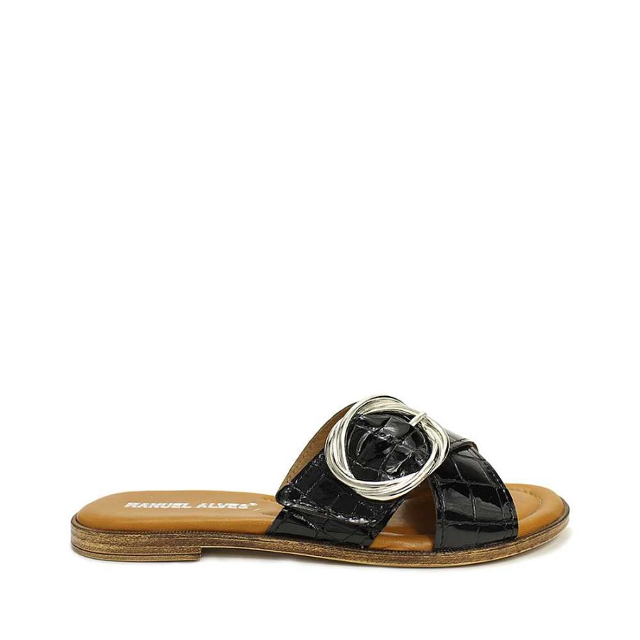 Mulher Manuel Alves Chinelo | Chinelo Mulher Manuel Alves Preto