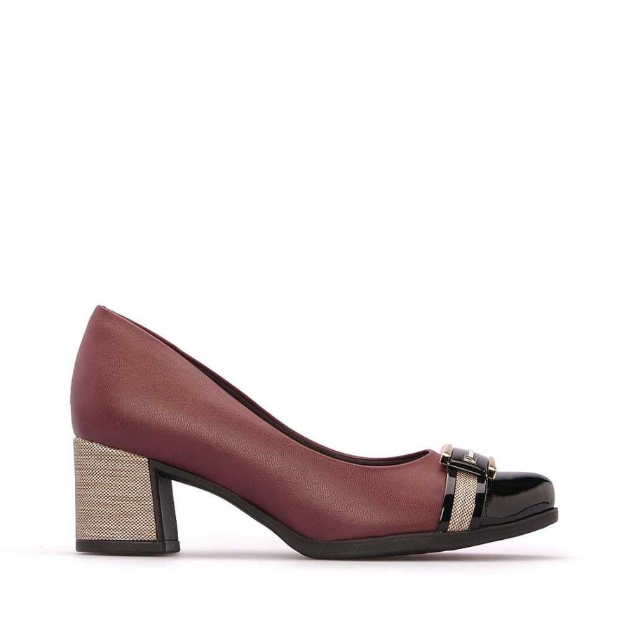 Mulher Manuel Alves Sapato | Sapato Mulher Piccadilly Bordeaux