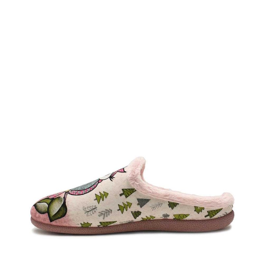 Mulher Manuel Alves Chinelo | Chinelo Mulher Pinturines Rosa