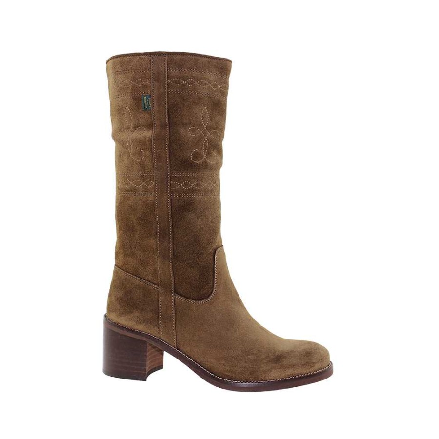 Mulher Manuel Alves Bota | Bota Mulher Dakota Boots Camel