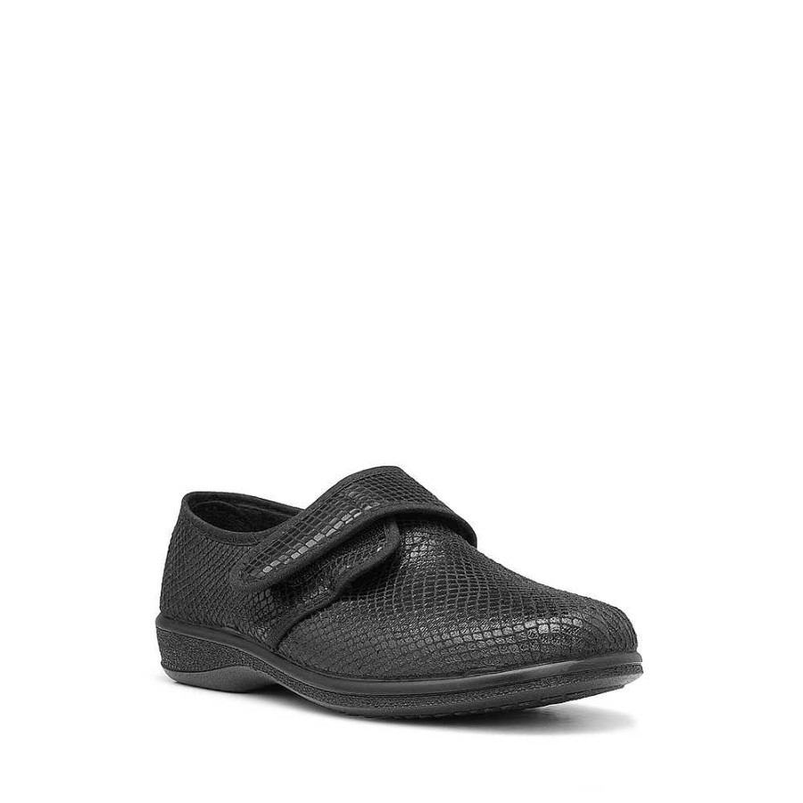 Mulher Manuel Alves Pantufa | Pantufa Mulher Pinturines Preto