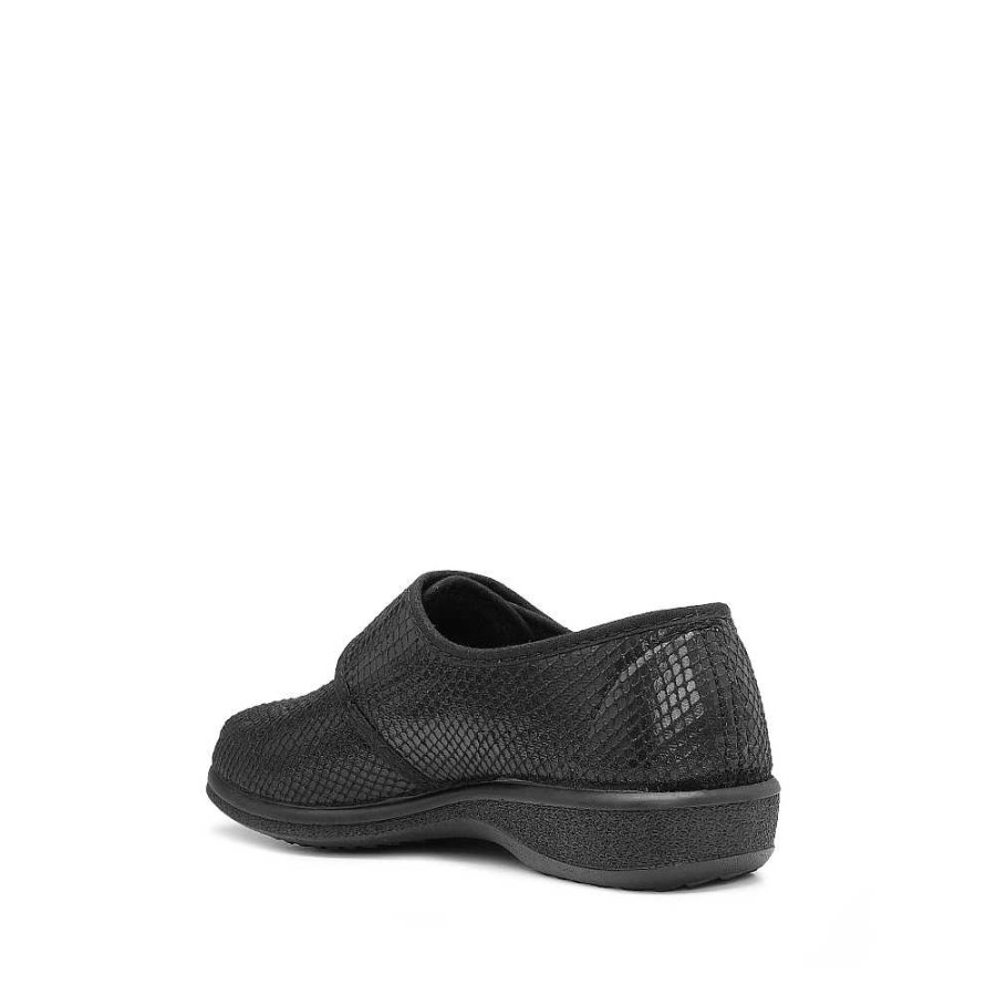 Mulher Manuel Alves Pantufa | Pantufa Mulher Pinturines Preto